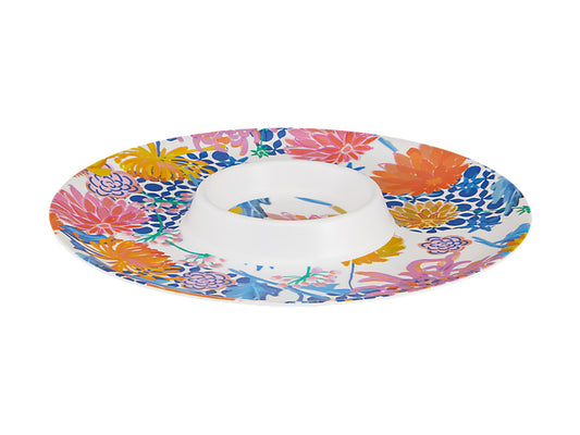 Sunburst Melamine Chip & Dip