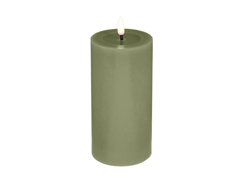 Let's Get Lit LED Flameless Candle Set of 3 Pine Gift Boxed