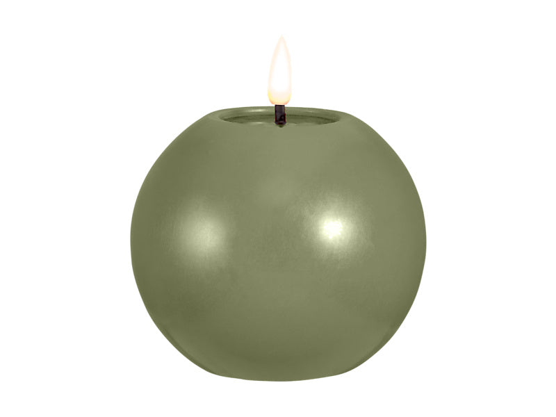 Let's Get Lit LED Flameless Round Candle Pine Gift Boxed