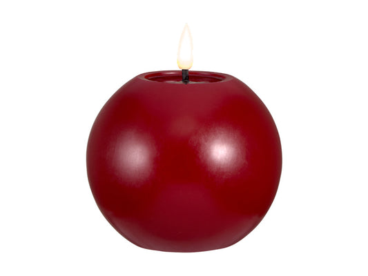 Let's Get Lit LED Flameless Round Candle Cherry Gift Boxed