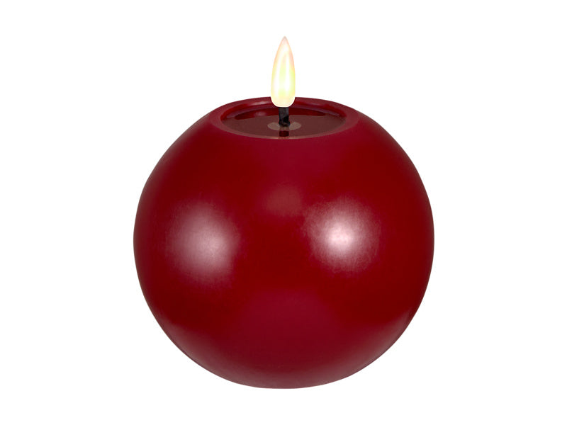Let's Get Lit LED Flameless Round Candle Cherry Gift Boxed