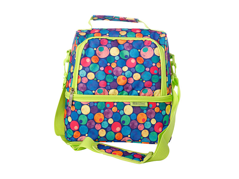 Kasey Rainbow Be Kind Insulated Lunch Bag Dots