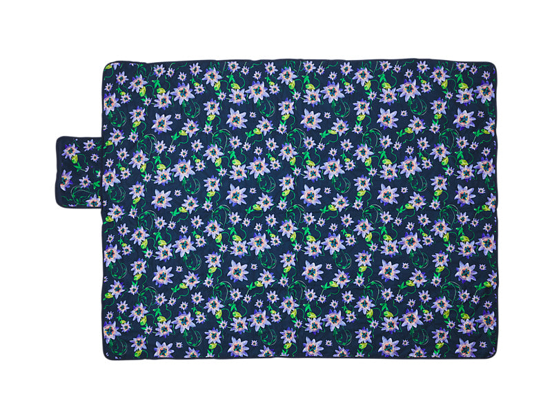 Tropical Twilight Reversible Picnic Blanket