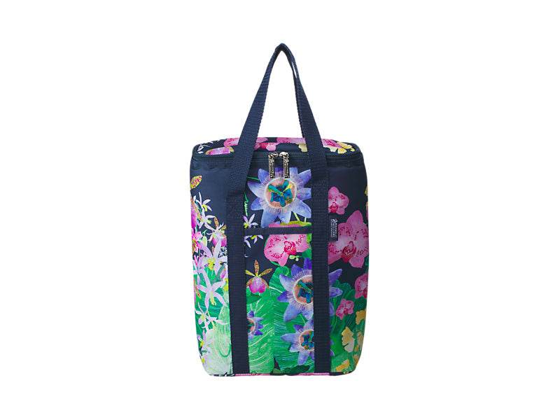 Tropical Twilight Insulated Wine Cooler Bag