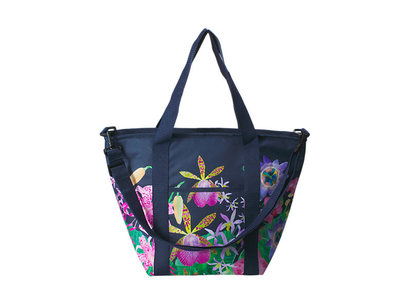 Tropical Twilight Insulated Picnic Tote Bag