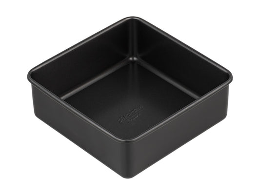 BakerMaker Non-Stick Loose Base Square Cake Pan