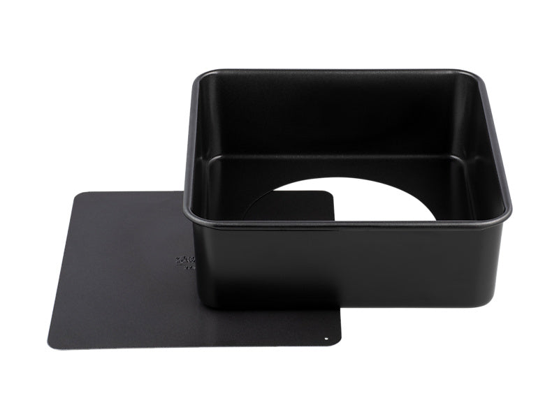 BakerMaker Non-Stick Loose Base Square Cake Pan