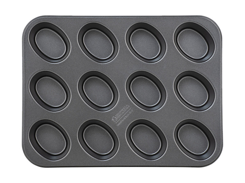 BakerMaker Non-Stick 12 Cup Friand Pan