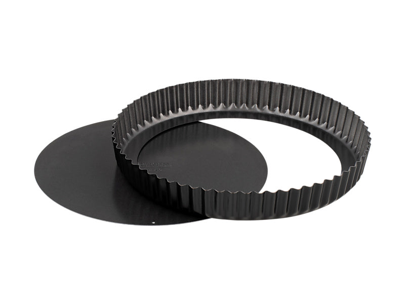 BakerMaker Non-Stick Loose Base Round Tart/Quiche Pan