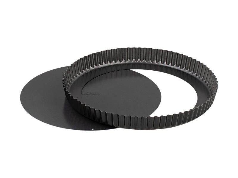 BakerMaker Non-Stick Loose Base Round Tart/Quiche Pan