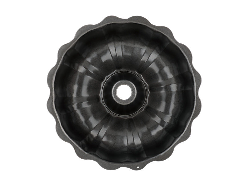 BakerMaker Non-Stick Fluted Ring Cake Pan