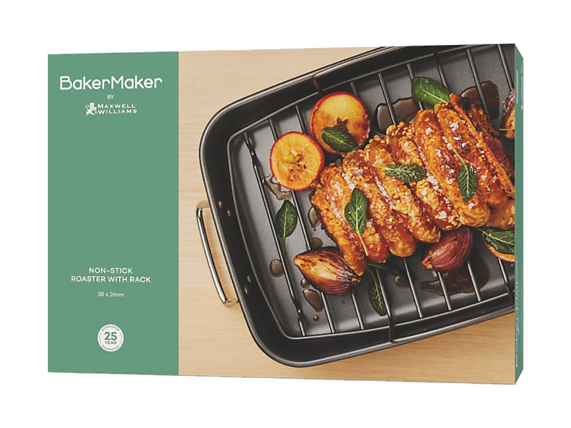 BakerMaker Non-Stick Roaster With Rack Gift Boxed