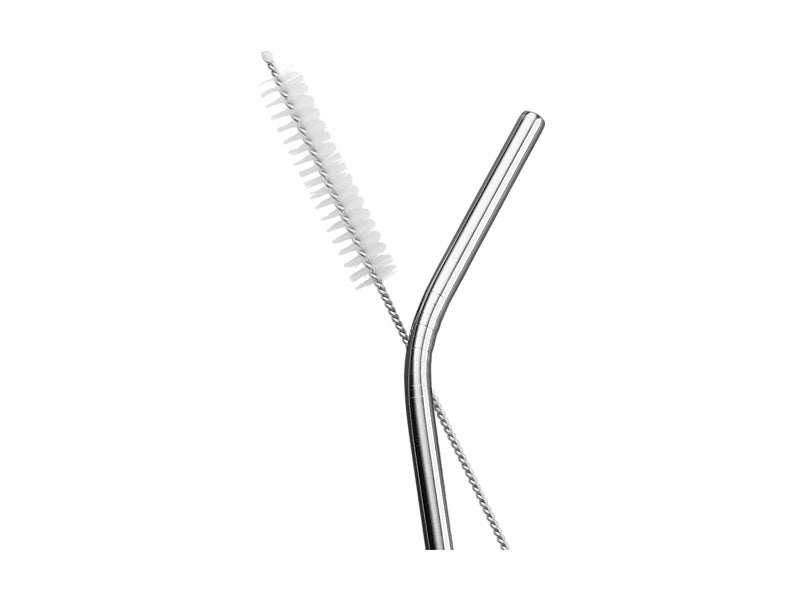 Cocktail & Co Reusable Straw Set of 6 With Brush Gift Boxed