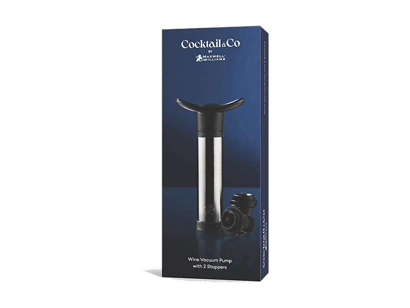 Cocktail & Co Wine Vacuum Pump With 2 Stopper