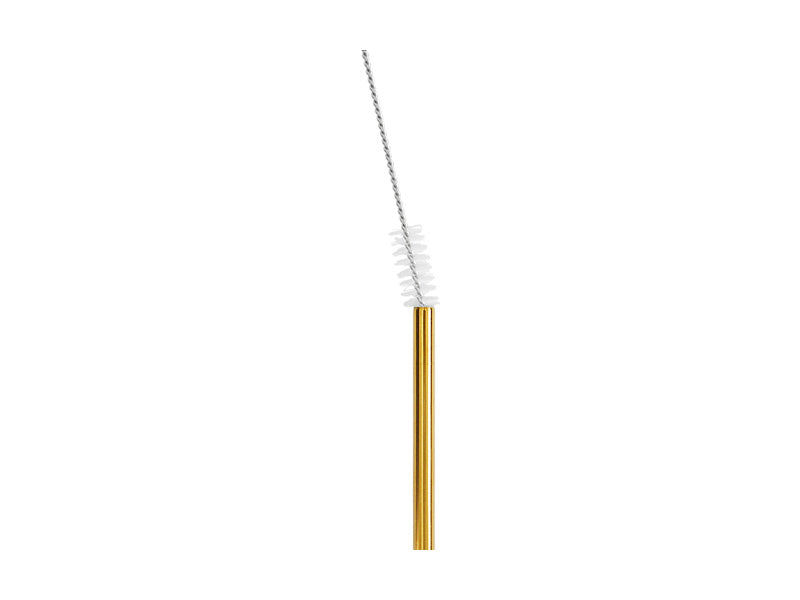 Cocktail & Co Reusable Cocktail Straw With Brush Set of 4