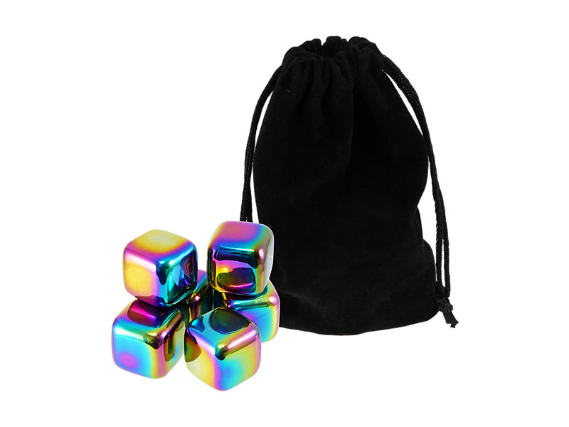 Cocktail & Co Prism Reusable Ice Cubes Set of 6