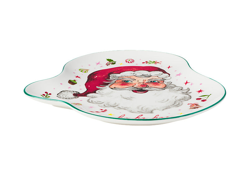Fa la la Santa Dish Gift Boxed