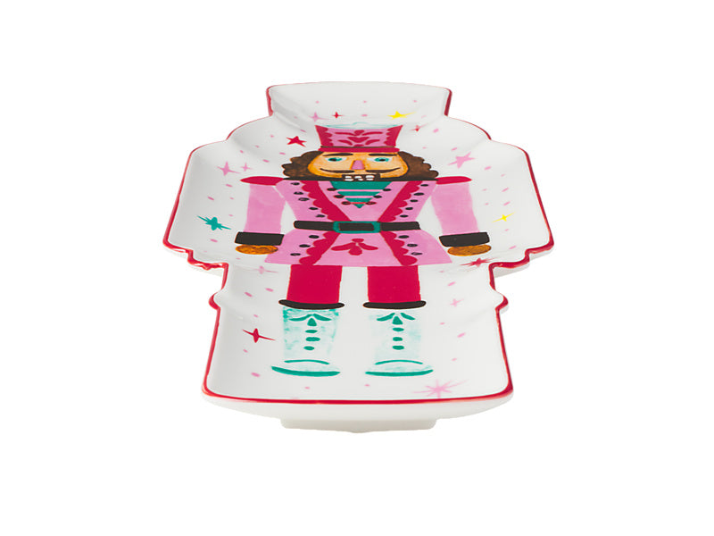 Fa la la Nutcracker Dish Gift Boxed
