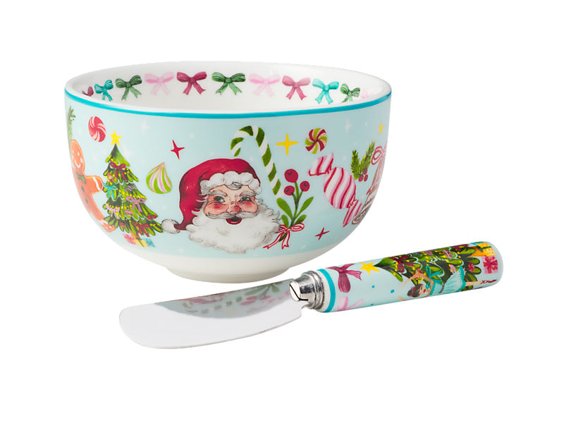 Fa la la Dip & Spreader Set Gift Boxed