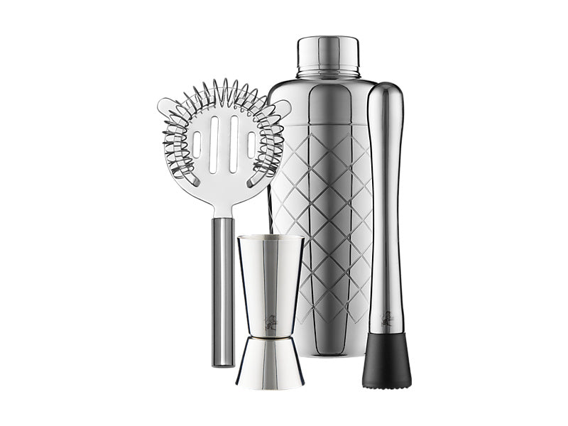 Cocktail & Co Lafayette Cocktail Set 4pc Gift Boxed