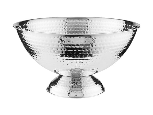 Cocktail & Co Lexington Hammered Champagne Bowl Silver
