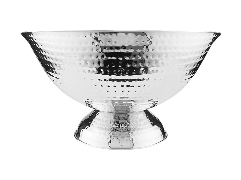 Cocktail & Co Lexington Hammered Champagne Bowl Silver