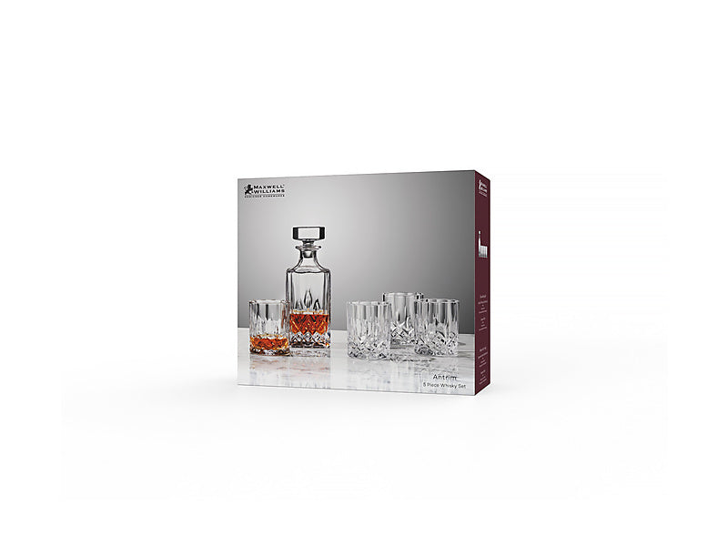 Antrim Whisky Set 5pc Gift Boxed