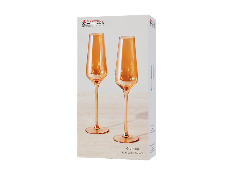 Glamour Flute Set of 2 Gift Boxed