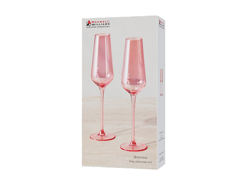 Glamour Flute Set of 2 Gift Boxed