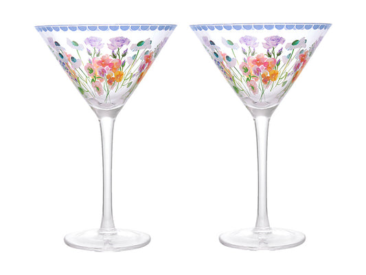 Affection Martini Glass Set of 2 Gift Boxed