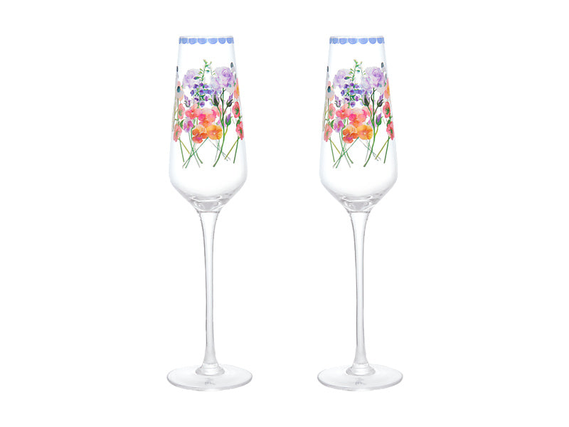 Affection Prosecco Glass Set of 2 Gift Boxed