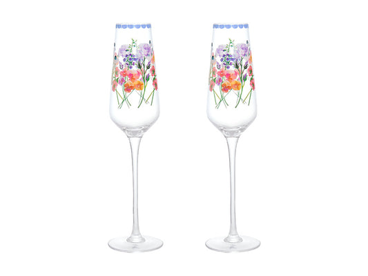Affection Prosecco Glass Set of 2 Gift Boxed