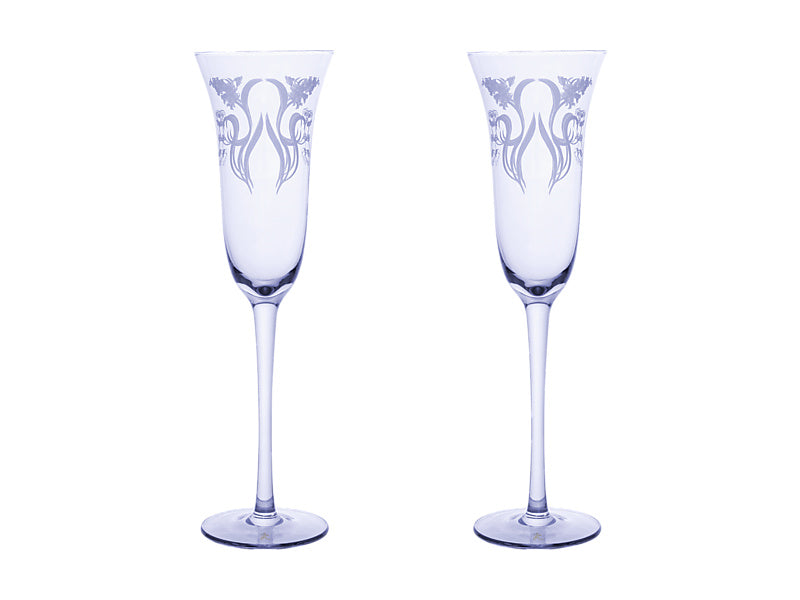 Estelle Michaelides Mystique Prosecco Glass Set of 2 Gift Boxed