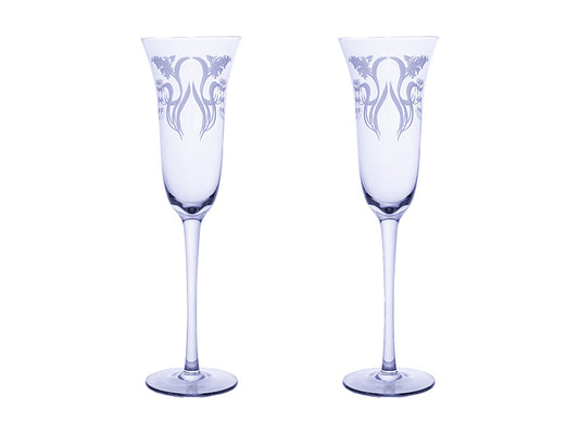 Estelle Michaelides Mystique Prosecco Glass Set of 2 Gift Boxed