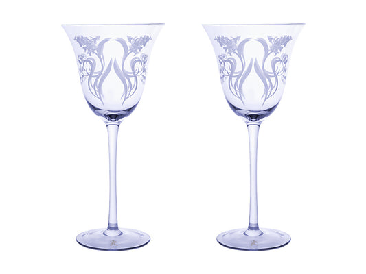 Estelle Michaelides Mystique Wine Glass Set of 2 Gift Boxed