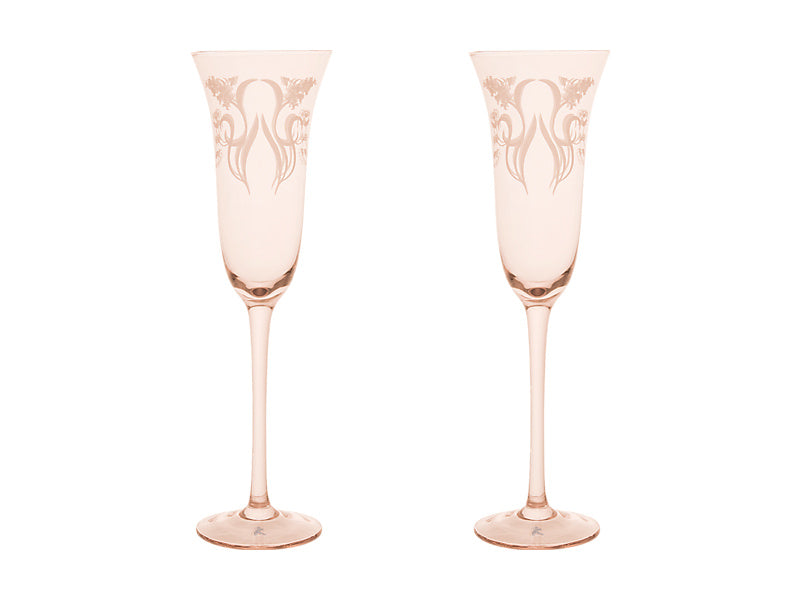 Estelle Michaelides Mystique Prosecco Glass Set of 2 Gift Boxed