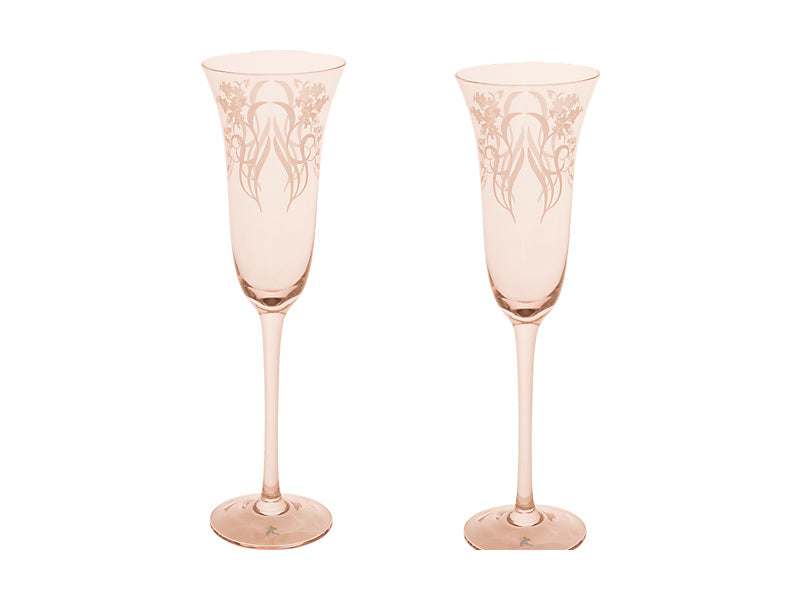 Estelle Michaelides Mystique Prosecco Glass Set of 2 Gift Boxed