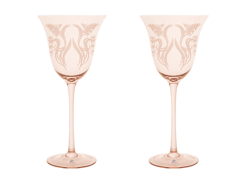 Estelle Michaelides Mystique Wine Glass Set of 2 Gift Boxed