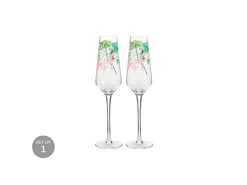 Cherish Prosecco Glass Set of 2 Gift Boxed