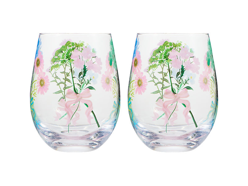 Cherish Stemless Glass Set of 2 Gift Boxed