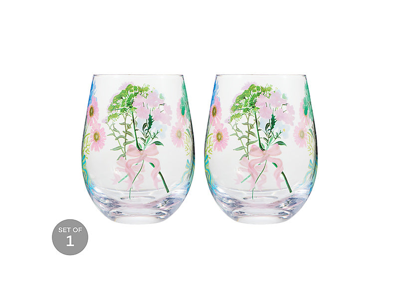Cherish Stemless Glass Set of 2 Gift Boxed