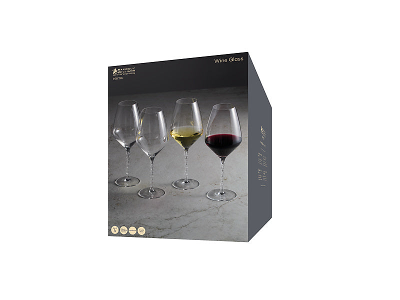 Eterna Wine Glass Set of 4 Gift Boxed