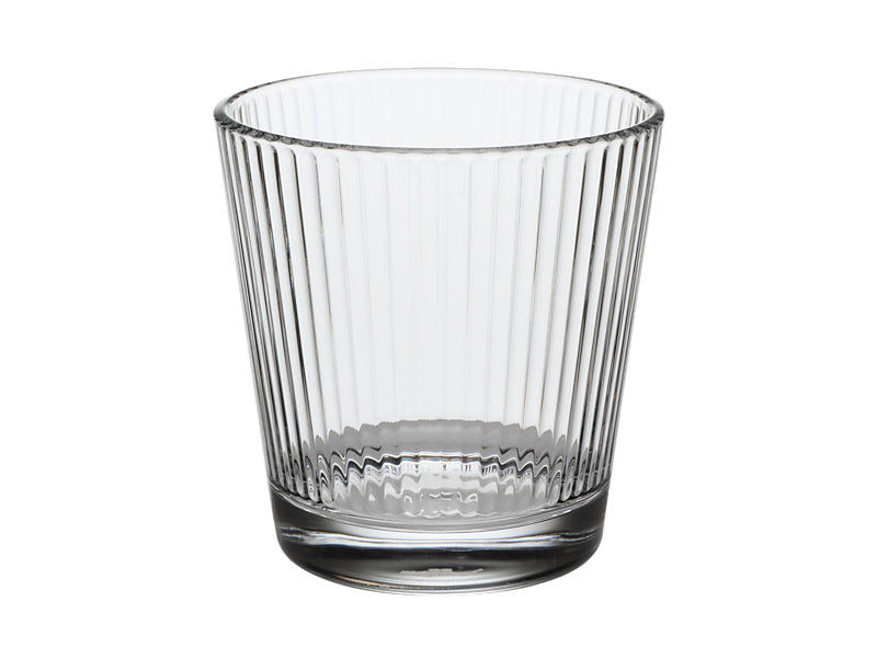 Deco Rib Tumbler Glass Set of 6 Gift Boxed