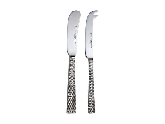 Diamonds Cheese & Pate Knife Set 2pc Gift Boxed