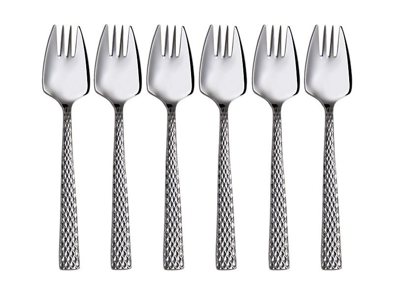 Diamonds Buffet Fork Set 6pc Gift Boxed