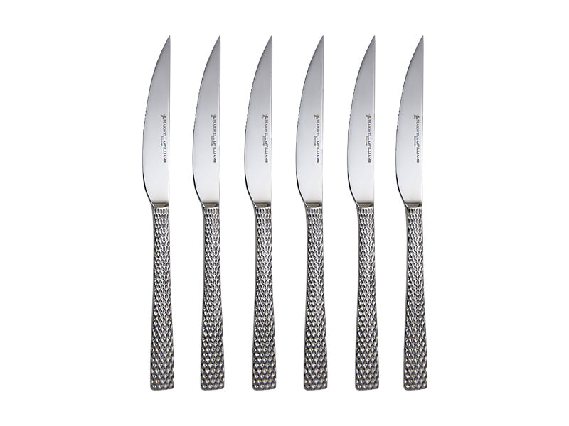 Diamonds Steak Knife Set 6pc Gift Boxed