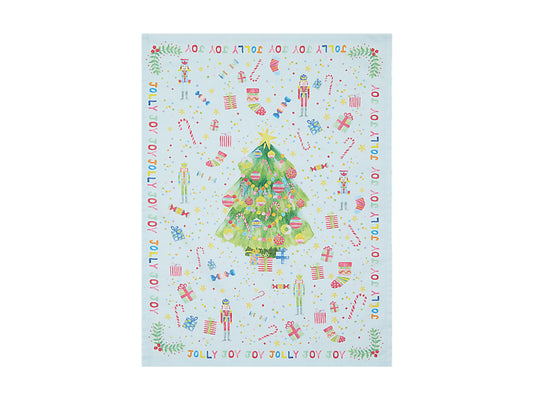 Jolly Joy Joy Tea Towel Gift Boxed