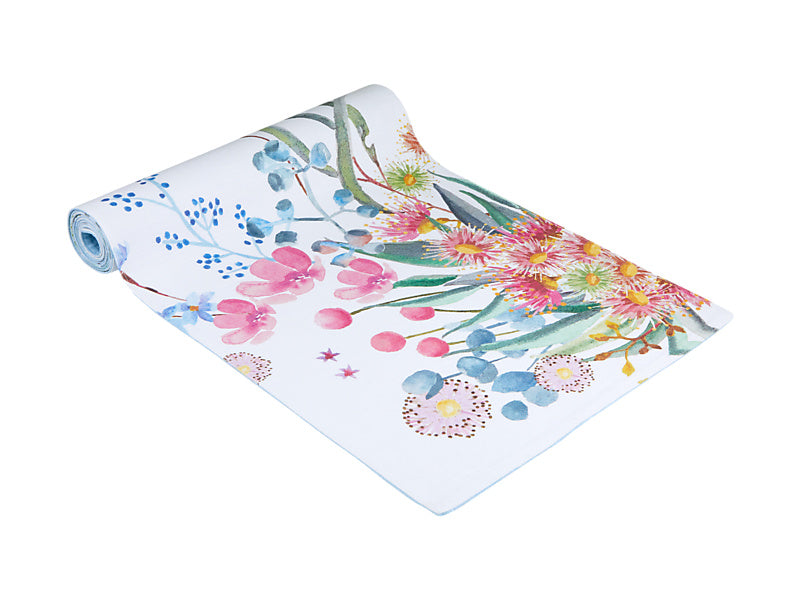 Royal Botanic Gardens Eucalyptus Bloom Cotton Runner