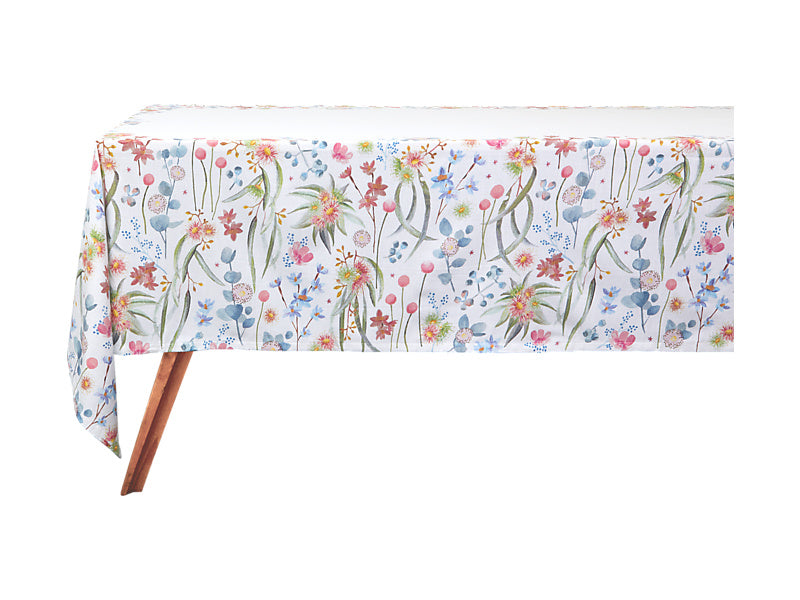 Royal Botanic Gardens Eucalyptus Bloom Cotton Tablecloth