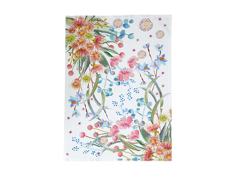 Royal Botanic Gardens Eucalyptus Bloom Tea Towel